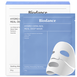 Zestaw Biodance Hydro Cera-nol Real Deep Mask, hydrożelowa maska do twarzy, 4 sztuki - miniaturka zdjęcia produktu