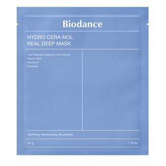 Zestaw Biodance Hydro Cera-nol Real Deep Mask, hydrożelowa maska do twarzy, 4 sztuki - zdjęcie produktu