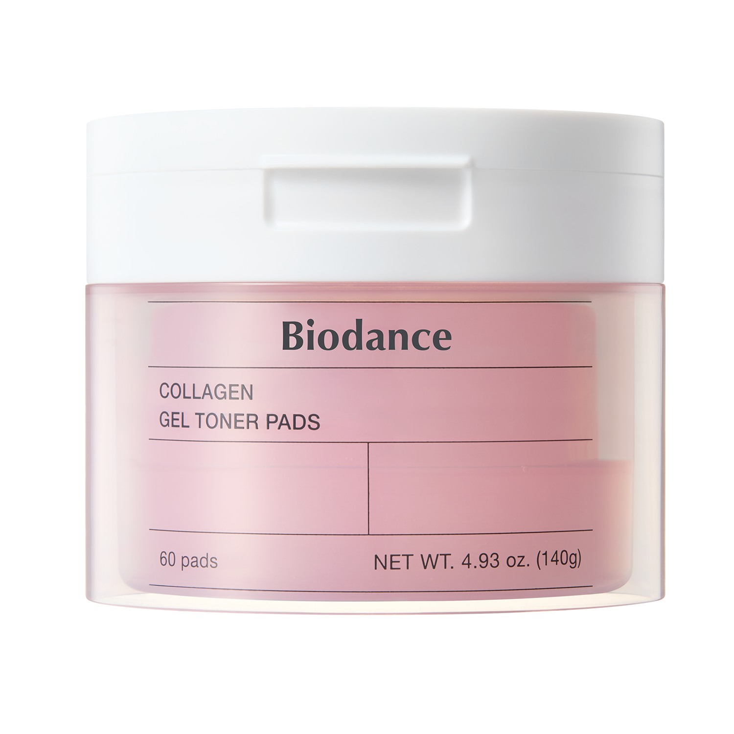 Nieznana Biodance Collagen Gel Toner, płatki tonizujące, 60 sztuk