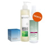 Zestaw Balneokosmetyki, biosiarczkowe mydło mineralne w płynie, 250 ml + krem do twarzy usuwający niedoskonałości, 50 ml + mgiełka odświeżająca, 150 ml gratis - miniaturka zdjęcia produktu