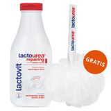 Lactovit Lactourea Repairing, żel do kąpieli, 500 ml + myjka do kąpieli gratis - miniaturka zdjęcia produktu