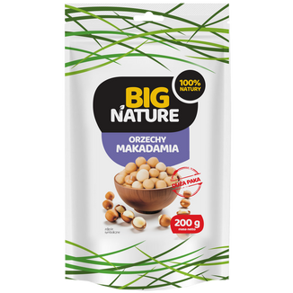 Big Nature Orzechy Macadamia, 200 g Big Nature Orzechy Macadamia, 200 g - zdjęcie produktu