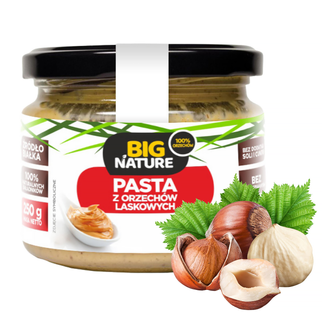 Big Nature Pasta z orzechów laskowych, 250 g - zdjęcie produktu