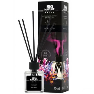 Big Nature, dyfuzor zapachowy, fresh garden, 50 ml Big Nature, dyfuzor zapachowy, fresh garden, 50 ml - zdjęcie produktu