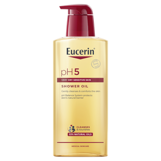 Eucerin pH5, olejek do mycia z naturalnymi olejkami, nawilżający, 400 ml - zdjęcie produktu