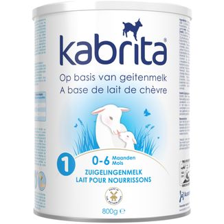 Kabrita 1, mleko początkowe na bazie mleka koziego, od urodzenia, 800 g Kabrita 1, mleko początkowe na bazie mleka koziego, od urodzenia, 800 g - zdjęcie produktu