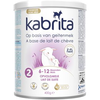 Kabrita 2, mleko następne z HMO na bazie mleka koziego, od 6 miesiąca, 400 g - zdjęcie produktu