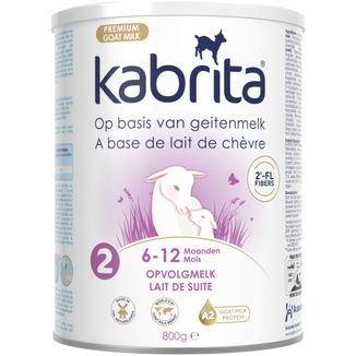 Kabrita 2, mleko następne z HMO na bazie mleka koziego, od 6 miesiąca, 800 g Kabrita 2, mleko następne z HMO na bazie mleka koziego, od 6 miesiąca, 800 g - zdjęcie produktu