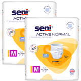 Zestaw Seni Active Normal, majtki chłonne, M, 80-110 cm, 2 x 30 sztuk - miniaturka zdjęcia produktu