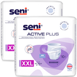 Zestaw Seni Active Plus, majtki chłonne, XXL, 140-190 cm, 2 x 10 sztuk - miniaturka zdjęcia produktu