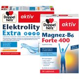 Zestaw Doppelherz aktiv Elektrolity Extra, 20 saszetek + Magnez-B6 Forte 400, 30 tabletek - miniaturka zdjęcia produktu