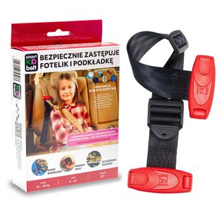 Smart Kid Belt, pas do samochodu dla dzieci, 1 sztuka Smart Kid Belt, pas do samochodu dla dzieci, 1 sztuka - zdjęcie produktu