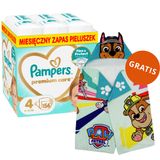 Pampers Premium Care 4 (9-14 kg), pieluchy, 156 sztuk + ręcznik-pelerynka Psi Patrol gratis - miniaturka zdjęcia produktu