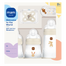 Zestaw MAM Baby, Welcome to the World, zestaw upominkowy dla noworodka, 3 butelki Anti-Colic, smoczek i klips, Grounding in Nature, 0+, beżowy - miniaturka  zdjęcia produktu