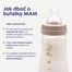 Zestaw MAM Baby, Welcome to the World, zestaw upominkowy dla noworodka, 3 butelki Anti-Colic, smoczek i klips, Grounding in Nature, 0+, beżowy - miniaturka 2 zdjęcia produktu