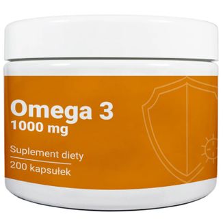 Medfuture Omega 3 1000 mg, 200 kapsułek Medfuture Omega 3 1000 mg, 200 kapsułek - zdjęcie produktu
