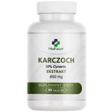 Medfuture Karczoch ekstrakt 650 mg, 10% cynarin, 60 kapsułek - miniaturka zdjęcia produktu