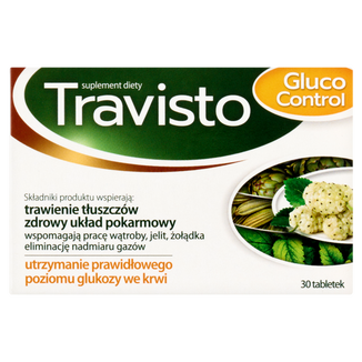 Travisto Gluco Control, 30 tabletek - zdjęcie produktu
