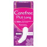 Carefree Plus Long, wkładki higieniczne, bezzapachowe, 40 sztuk - miniaturka zdjęcia produktu