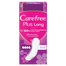 Carefree Plus Long, wkładki higieniczne, bezzapachowe, 40 sztuk - miniaturka  zdjęcia produktu