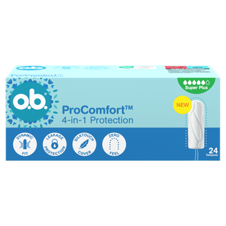 O.B. ProComfort Super Plus, tampony higieniczne, 24 sztuki - zdjęcie produktu