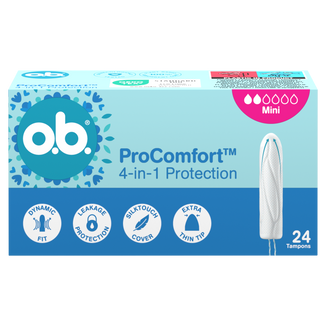 O.B. ProComfort Mini, tampony higieniczne, 24 sztuki - zdjęcie produktu