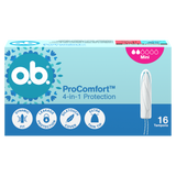 O.B. ProComfort Mini, tampony higieniczne, 16 sztuk - miniaturka zdjęcia produktu
