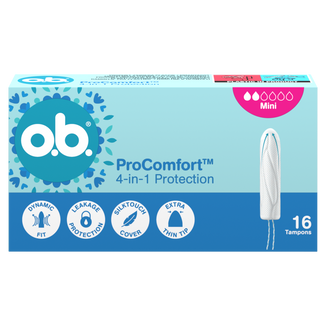O.B. ProComfort Mini, tampony higieniczne, 16 sztuk - zdjęcie produktu