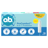 O.B. ProComfort Normal, tampony higieniczne, 16 sztuk - miniaturka zdjęcia produktu