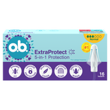 O.B. ExtraProtect Normal, tampony higieniczne, 16 sztuk - miniaturka zdjęcia produktu