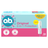 O.B. Original Normal, tampony higieniczne, 32 sztuki - miniaturka zdjęcia produktu