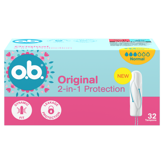 O.B. Original Normal, tampony higieniczne, 32 sztuki O.B. Original Normal, tampony higieniczne, 32 sztuki - zdjęcie produktu