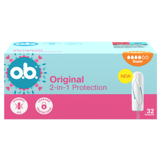O.B. Original Super, tampony higieniczne, 16 sztuk - zdjęcie produktu