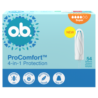 O.B. ProComfort Super, tampony higieniczne, 54 sztuki - zdjęcie produktu