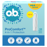 O.B. ProComfort Normal, tampony higieniczne, 64 sztuki - miniaturka zdjęcia produktu