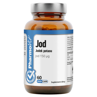 Pharmovit Jod, jodek potasu, 60 kapsułek Pharmovit Jod, jodek potasu, 60 kapsułek - zdjęcie produktu