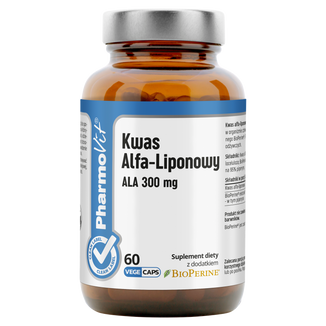 Pharmovit Kwas Alfa-Liponowy ALA 300 mg, 60 kapsułek - zdjęcie produktu