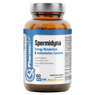 Pharmovit Spermidyna Energy Metabolism & Antioxidation Complex, 60 kapsułek - zdjęcie produktu