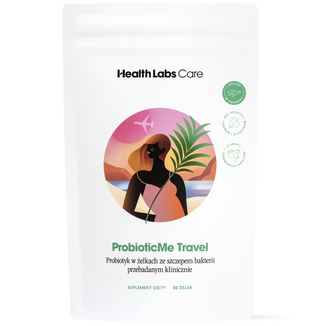Health Labs ProbioticMe Travel, żelki, 60 sztuk Health Labs ProbioticMe Travel, żelki, 60 sztuk - zdjęcie produktu