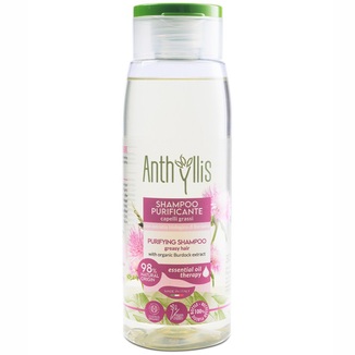 Anthyllis EcoBio, szampon do włosów przetłuszczających się, ekstrakt z łopianu, 250 ml - zdjęcie produktu