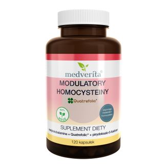 Medverita Modulatory Homocysteiny, 120 kapsułek - zdjęcie produktu