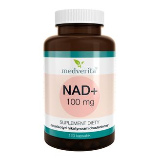 Medverita NAD+ 100 mg ,120 kapsułek - zdjęcie produktu