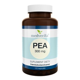 Medverita PEA 300 mg, 120 kapsułek - zdjęcie produktu