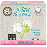 Vivicot Be Natural, wkładki higieniczne, z organicznej bawełny, składane, 20 sztuk - miniaturka zdjęcia produktu