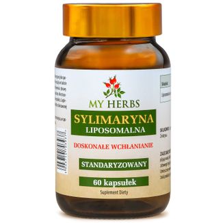 My Herbs Liposomalna Sylimaryna, 60 kapsułek My Herbs Liposomalna Sylimaryna, 60 kapsułek - zdjęcie produktu