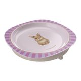 Canpol Babies Woodland, talerzyk z przyssawką 23 cm, różowy, od 6 miesiąca, 1 sztuka - miniaturka zdjęcia produktu