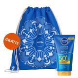 Nivea Sun Protect & Moisture Ultra, nawilżający balsam do opalania, wodoodporny, SPF 50+, 150 ml + plecak plażowy gratis - miniaturka zdjęcia produktu