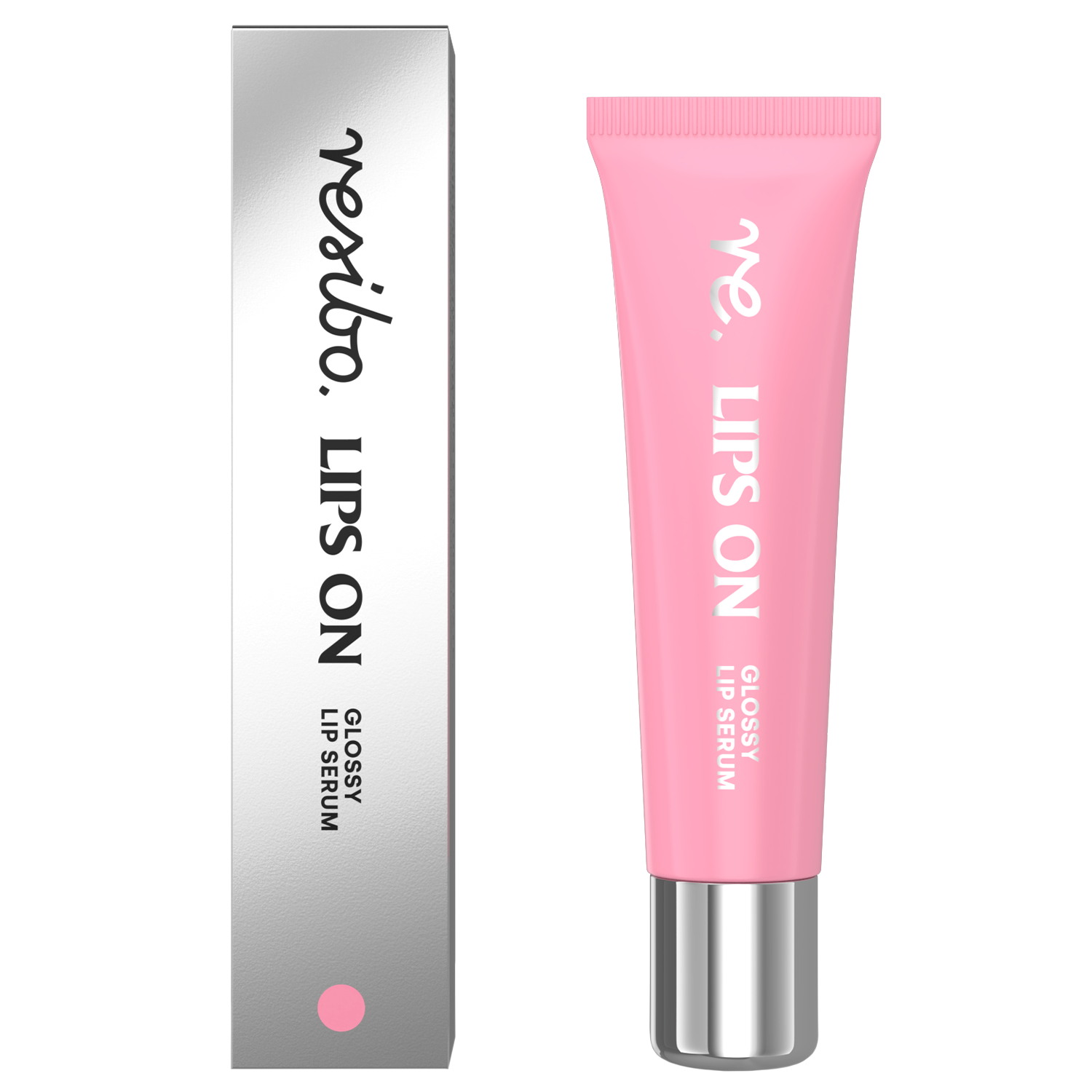 Resibo Resibo Lips On Strawberry Pink, serum błyszczyk do ust, 10 ml