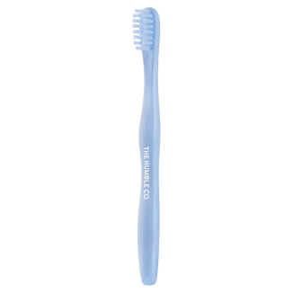 The Humble Co. Kids, szczoteczka do zębów dla dzieci, extra soft, niebieska, od 2 lat, 1 sztuka - zdjęcie produktu