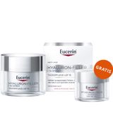 Eucerin Hyaluron-Filler, przeciwzmarszczkowy krem do twarzy na dzień z kwasem hialuronowym, skóra sucha, SPF 15, 50 ml + krem do twarzy na dzień, SPF 30, 20 ml gratis - miniaturka zdjęcia produktu
